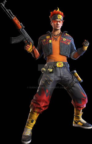 Alvaro เป็นตัวละคร Free Fire — RedMagic Tablet วอลเปเปอร์