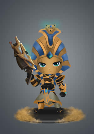 Anime Style Anubis Mobile Legends Roger — IQOO Pad5 วอลเปเปอร์