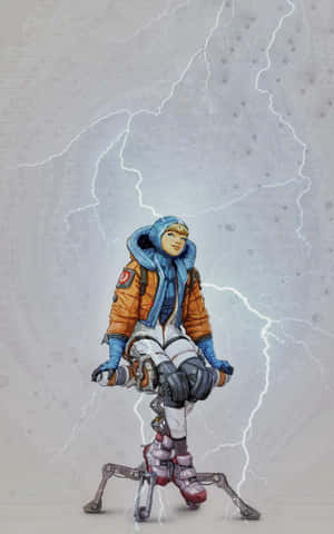 Apex Legends Wattson — กาแล็กซี่ Tab S10 FE วอลเปเปอร์