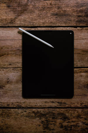 Apple iPad Pro บนไม้ — iPad Pro วอลเปเปอร์
