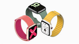 วอลเปเปอร์ Apple Watch สามสีที่แตกต่าง — Apple Watch วอลเปเปอร์