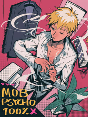 Arataka Reigen - ผู้เชี่ยวชาญแห่งพลังจิต — HMD เทอร์ร่า M วอลเปเปอร์