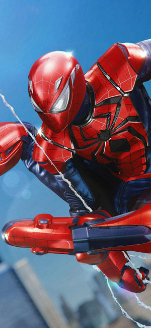 Armor Spider Man Iphone — iPhone 16 วอลเปเปอร์