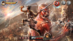 Attack On Titan ภาคจบศึก เกมอนิเมะ — Attack on Titan วอลเปเปอร์