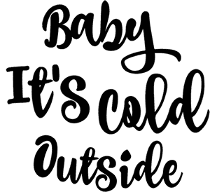 Baby Its Cold Outside ลายมือสวย
