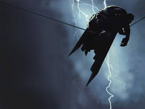 วอลเปเปอร์ Batman สายฟ้าบนสายไฟ