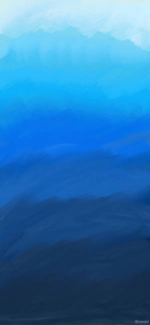 Blue Paint Shades มินิมอล Android — Galaxy Note วอลเปเปอร์