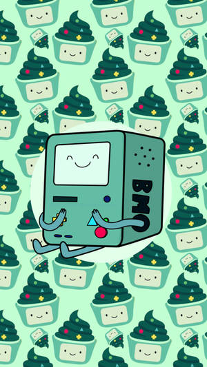 BMO สีเขียวพาสเทลน่ารัก — Pastel เขียว วอลเปเปอร์