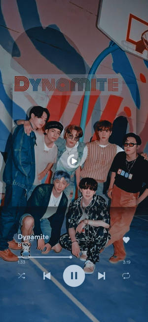 BTS 2021 เล่น Dynamite — 19.5:9 วอลเปเปอร์