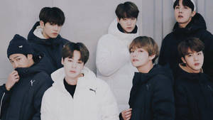 BTS น่ารักในเสื้อแจ็คเก็ตหนาๆ