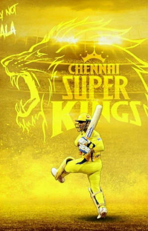วอลเปเปอร์ Chennai Super Kings สิงโตทอง — กาแล็กซี่ Tab S10 FE วอลเปเปอร์