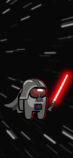 Darth Vader Among Us 4k — iPhone 16 Pro วอลเปเปอร์