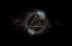 Deathly Hallows สัญลักษณ์ Harry Potter Ipad — แฮร์รี่ พอตเตอร์ สไตล์สุนทรีย์ วอลเปเปอร์