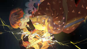 พื้นหลัง Demon Slayer 4K — ดาบพิฆาตอสูร 4K GIF วอลเปเปอร์