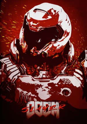 Doom Slayer — ไวโว แพด5อี วอลเปเปอร์