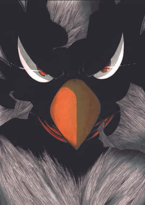 Fumikage Tokoyami: ผู้ปกป้องแห่งลีกผู้ร้าย — กาแล็กซี่ Z TriFold วอลเปเปอร์