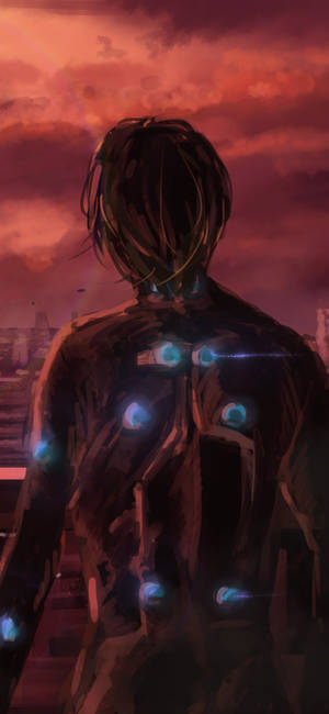วอลเปเปอร์ Gantz หอนิทึ้งอนาคต — iPhone 16 Pro Max วอลเปเปอร์