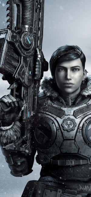 พื้นหลัง iPhone X Gears Of War 5 — Realme Narzo วอลเปเปอร์