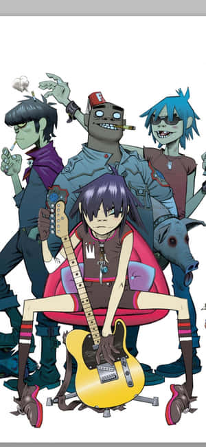 วอลเปเปอร์ iPhone Gorillaz — Oppo A6k วอลเปเปอร์