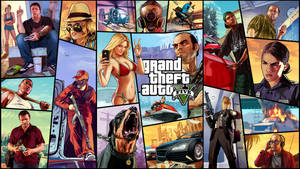 GTA 5 2560x1440 ภาพรวมไทล์