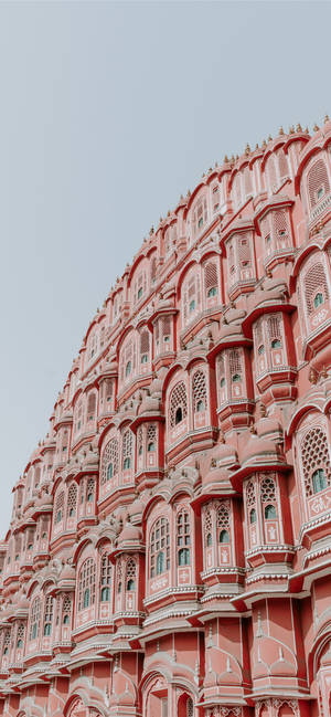Hawa Mahal Jaipur โทรศัพท์ — iPhone 13 Mini วอลเปเปอร์