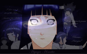 Hinata สไตล์กาแล็กซี่จากนารูโตะ — นารูโตะ อีสเทติก วอลเปเปอร์