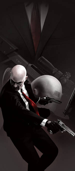 Hitman สีดำ — กาแล็กซี A07 วอลเปเปอร์