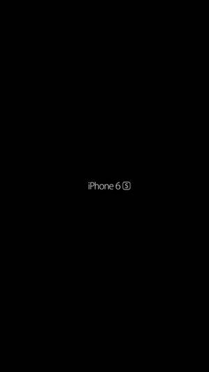 ดำพื้นฐาน iPhone 6s — iPhone 6 วอลเปเปอร์