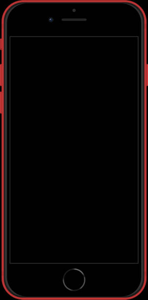 iPhone 8 สีแดง ด้านหน้า — iPhone 7 วอลเปเปอร์