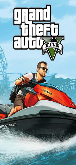 iPhone X Grand Theft Auto V พื้นหลัง — Oppo F วอลเปเปอร์