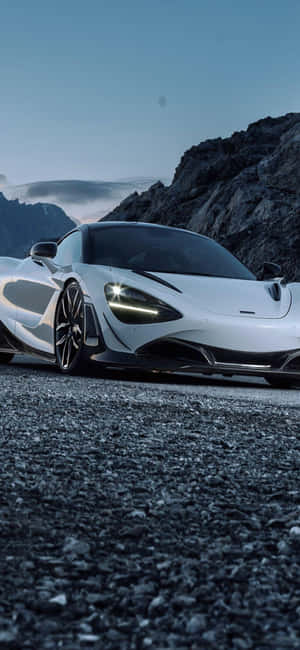 iPhone X McLaren 720s พื้นหลัง — iPhone 11 วอลเปเปอร์