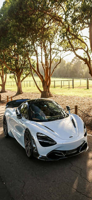 iPhone X McLaren 720s พื้นหลัง — iPhone 17e วอลเปเปอร์