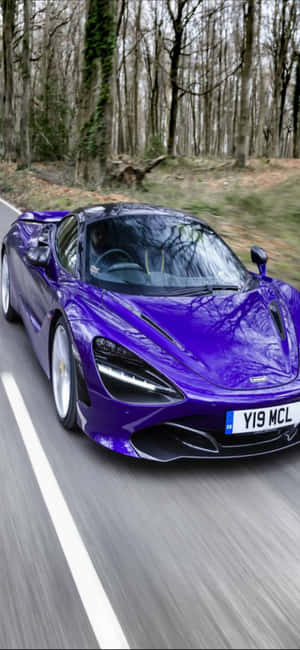 iPhone X McLaren 720s พื้นหลัง — iPhone Xs Max วอลเปเปอร์