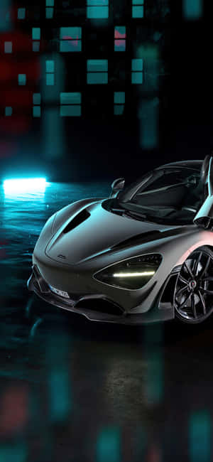iPhone X McLaren 720s พื้นหลัง — iPhone 11 Pro Max วอลเปเปอร์