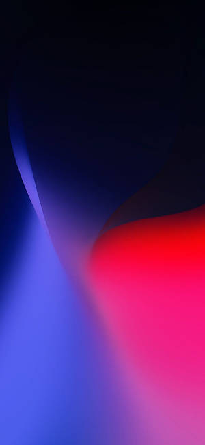 วอลเปเปอร์ iPhone XR ระนาบนามธรรมลายขดสีน้ำเงินและแดง — iPhone Xr วอลเปเปอร์
