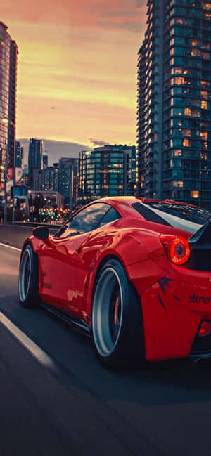 Iphone Xs Max Ferrari พื้นหลัง — Realme Narzo 80 Pro วอลเปเปอร์