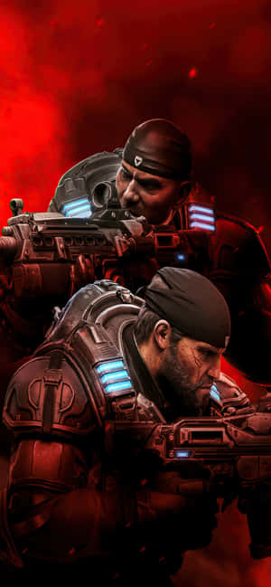 พื้นหลัง Gears of War 5 iPhone Xs Max — เทคนo แคเมรอน วอลเปเปอร์