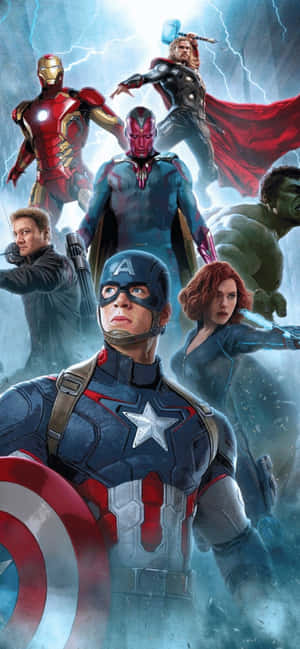 พื้นหลัง iPhone XS Max Marvel — Honor Play 80 Plus วอลเปเปอร์