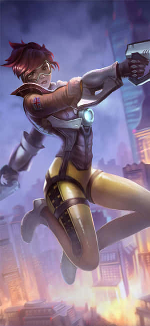 Iphone Xs Max Overwatch พื้นหลัง — IQOO Z10 Lite วอลเปเปอร์