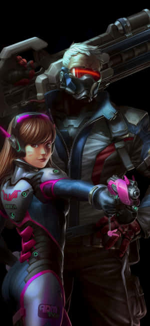 Iphone Xs Max Overwatch พื้นหลัง — Honor X5d Plus วอลเปเปอร์