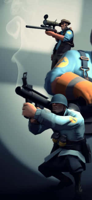 พื้นหลัง Team Fortress 2 iPhone XS — Vivo Y60 วอลเปเปอร์