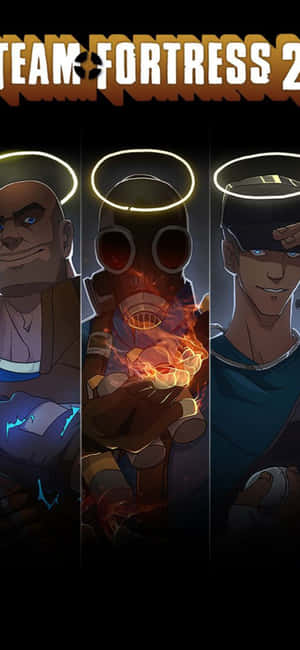 Iphone Xs Team Fortress 2 พื้นหลัง — Realme C71 วอลเปเปอร์