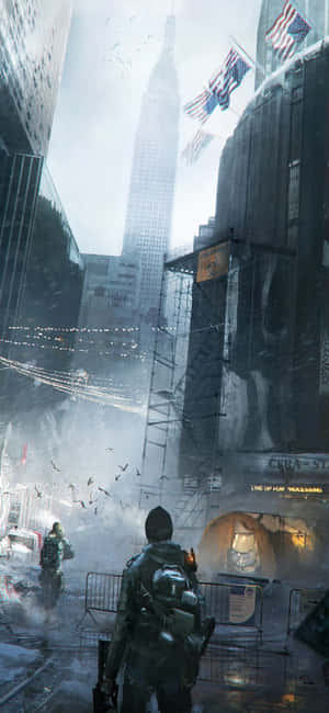 iPhone Xs The Division พื้นหลัง — OnePlus 13s วอลเปเปอร์