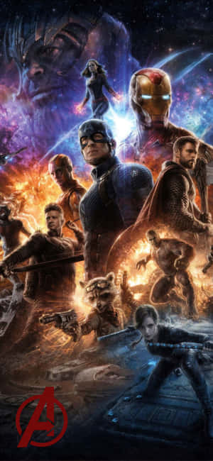 พื้นหลัง iPhone XS Avengers — iPhone X วอลเปเปอร์
