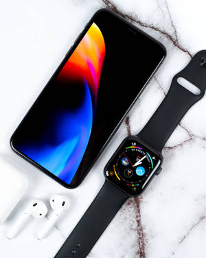วอลเปเปนชุด iPhone Xs — Apple Watch วอลเปเปอร์