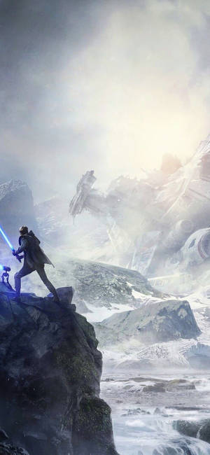 ยานพิฆาตดาราที่ตก Star Wars 4k Iphone — 1320x2868 วอลเปเปอร์