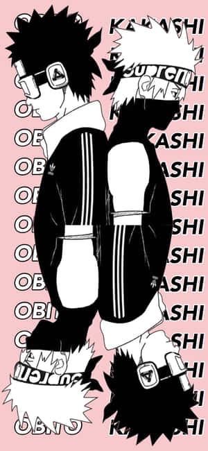 Kakashi และ Obito — Vivo V วอลเปเปอร์