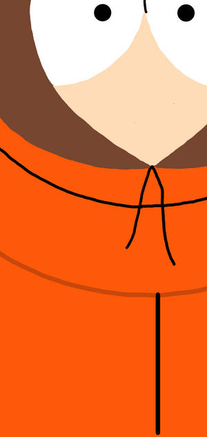 วอลเปเปอร์ Kenny Mccormick ภาพเวกเตอร์ระยะใกล้ — iPhone 14 Pro Max วอลเปเปอร์