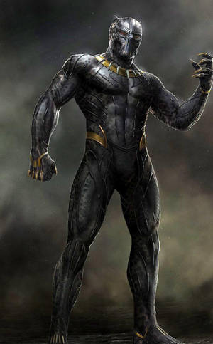 วอลเปเปอร์ Killmonger ดิจิทัลอิลลัสเทรชัน — Honor Pad 20 วอลเปเปอร์