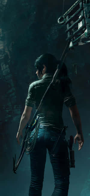 พื้นหลัง Pixel 3 Shadow Of The Tomb Raider — Oppo A7 Pro วอลเปเปอร์